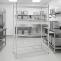 Zinc Coated Steel Wire Shelving Kit 1220x610mm for Storage Solutions