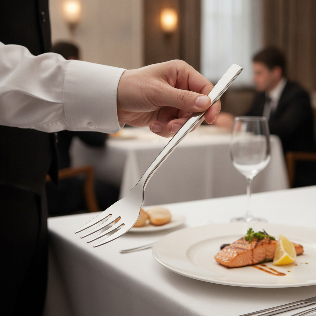 Stainless Steel Fish Forks 173mm for Fine Dining (Pack of 12)