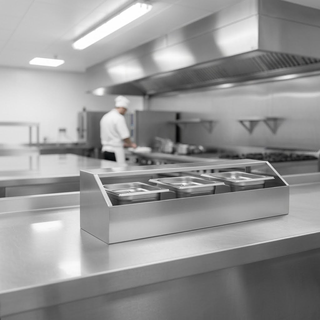 Stainless Steel Gastronorm Pan Rack for Catering Operations