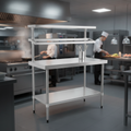 304 Stainless Steel Prep Station 1200x600mm for Commercial Kitchens