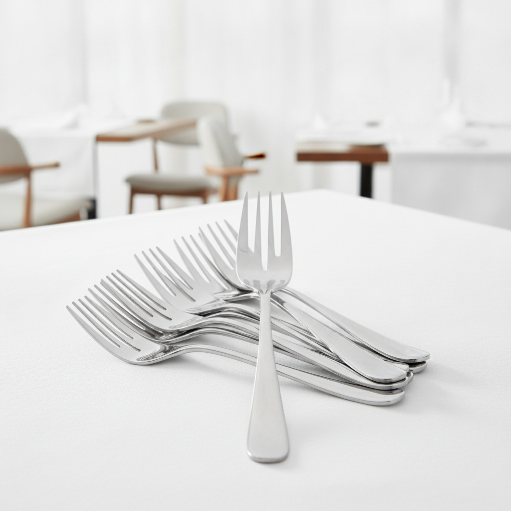 18/10 Stainless Steel Fish Forks for Table Service (Pack of 12)
