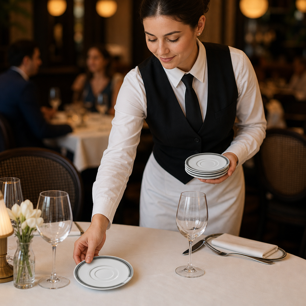 Saucers 150mm China for Dining Tables (Pack of 12)