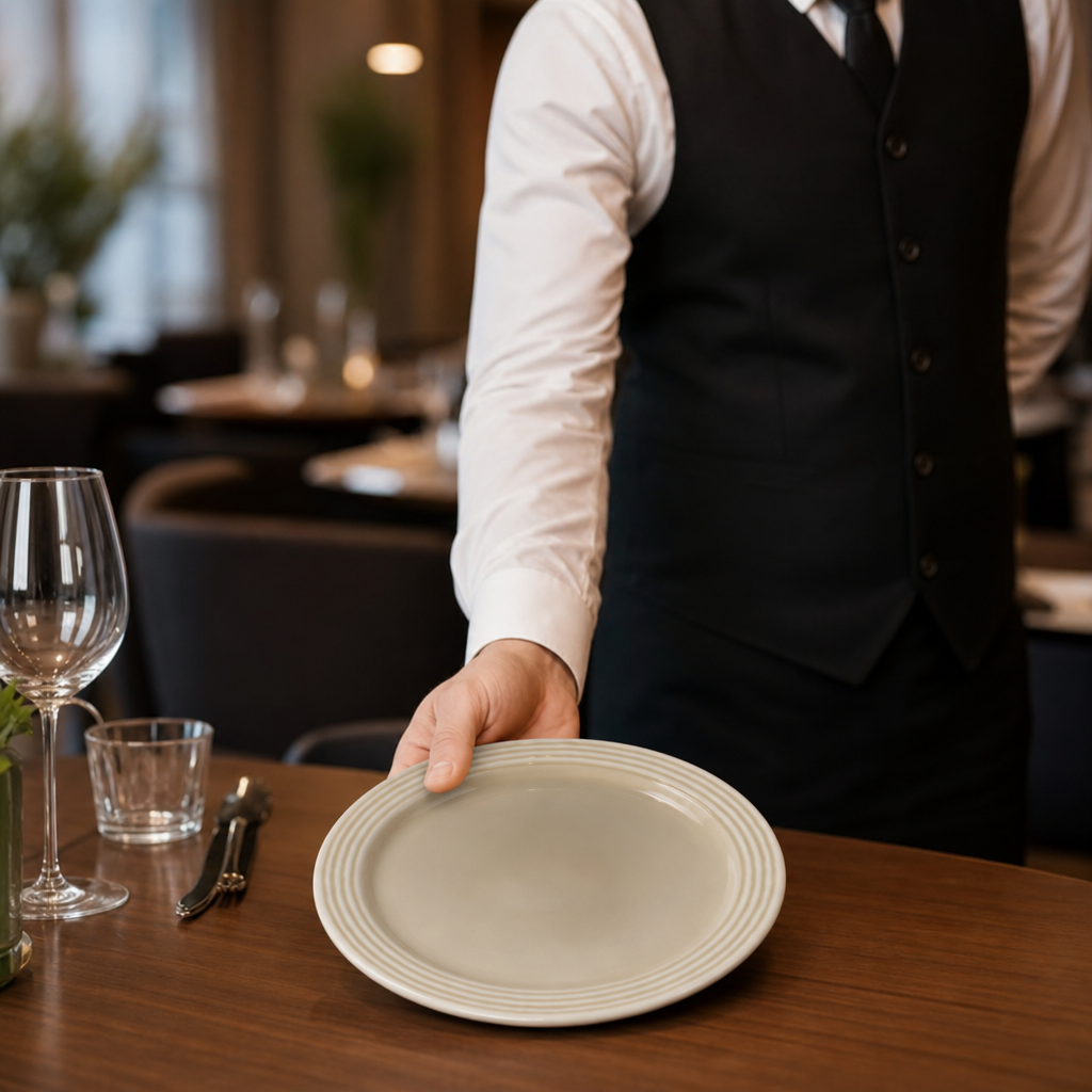 Norse Plates Vitrified China for Professional Use (Pack of 12)