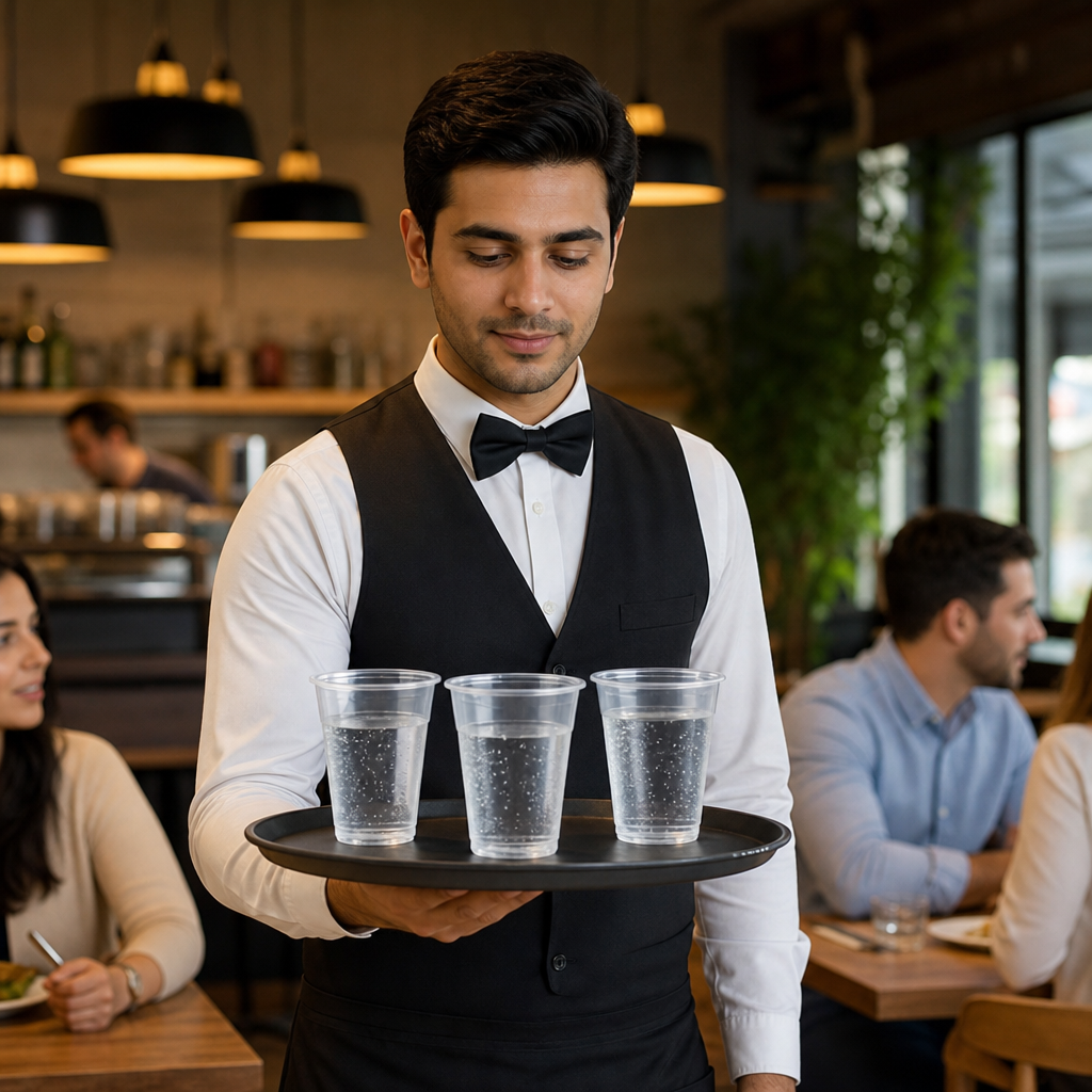 Clear Polypropylene Pint Glasses 570ml for Events & Gatherings (Pack of 1000)