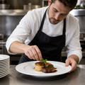 Wide Rimmed Porcelain Plates 280mm for Catering Environments