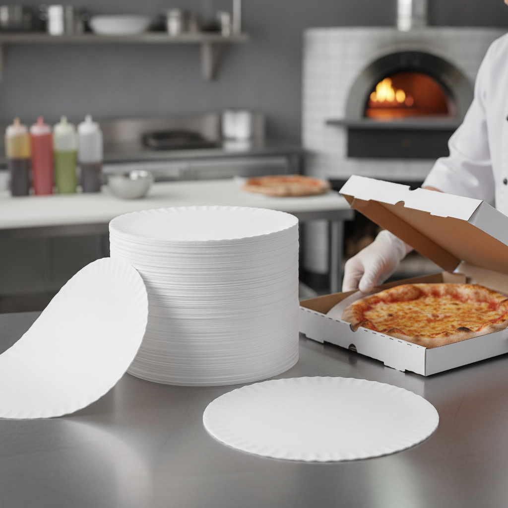 Paper Pizza Box Liners 14" for Takeaway Service (Pack of 200)