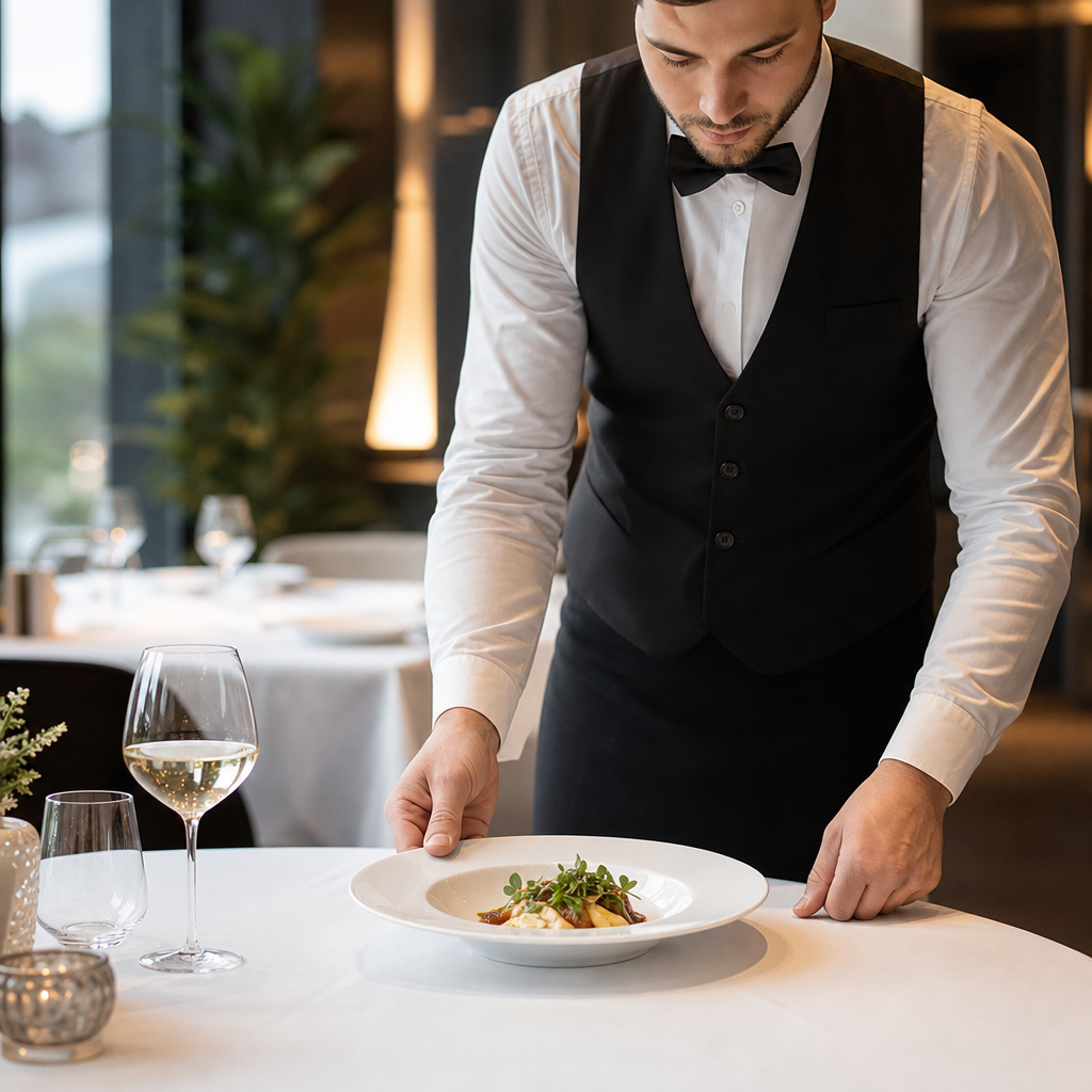 Standard Rim Bowls 280mm Porcelain for Fine Dining (Pack of 6)