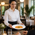 White Glass Rimless Soup Plates 200mm for Elegant Dining
