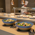 Melamine Deep Serving Bowl 360mm for Creative Buffet Presentations (Pack of 2)