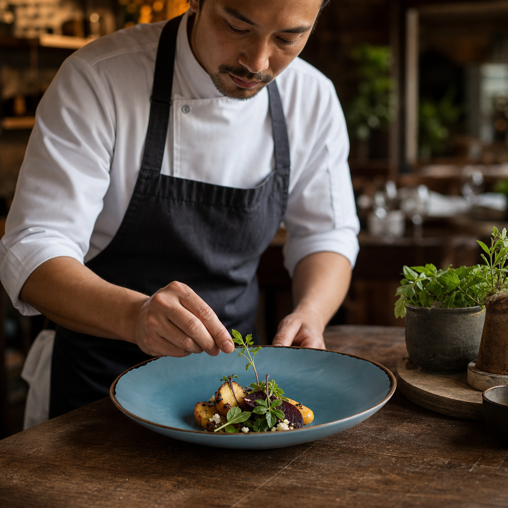 Deep Coupe Plates 281mm Blue Porcelain for Farm-to-Table Dining (Pack of 12)