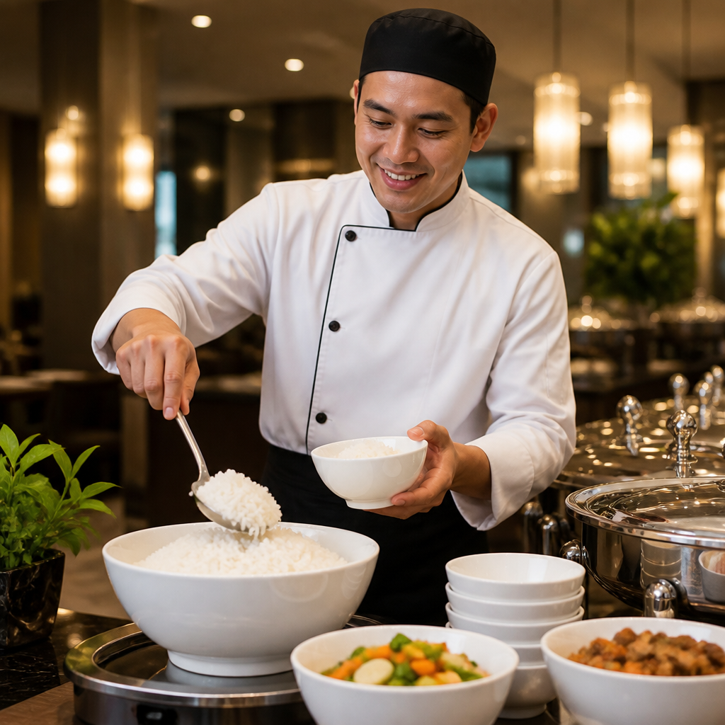 Rice Bowls 440ml White Fine China for Buffet Catering (Pack of 12)