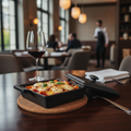 Cast Iron Square Eared Dish 130x130mm for Oven-to-Table Service