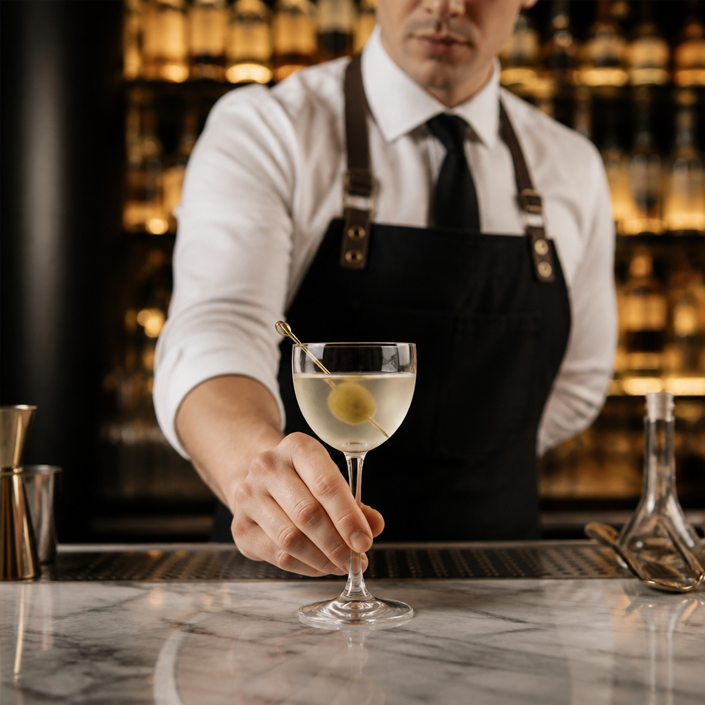 Glass Nick & Nora Glasses 160ml for Modern Bar Service (Pack of 6)