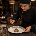 Coupe Plates 260mm Black Vitrified Ceramic for Modern Table Settings (Pack of 12)