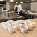 White Paper Sauce Pots 2oz for Fast Food & Events (Pack of 250)