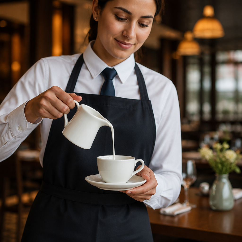 Porcelain Milk Jug 60ml for Caf? & Restaurants (Pack of 4)