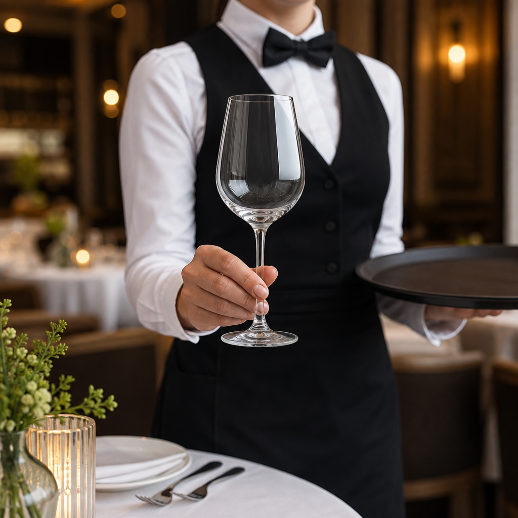 Tempered Glass Wine Glasses 470ml for Restaurants & Bars (Pack of 12)