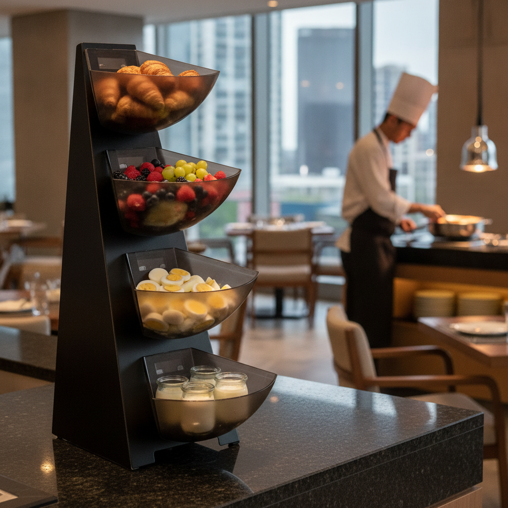 Metal Four-Tier Multi Rack 900ml for Buffet Stations