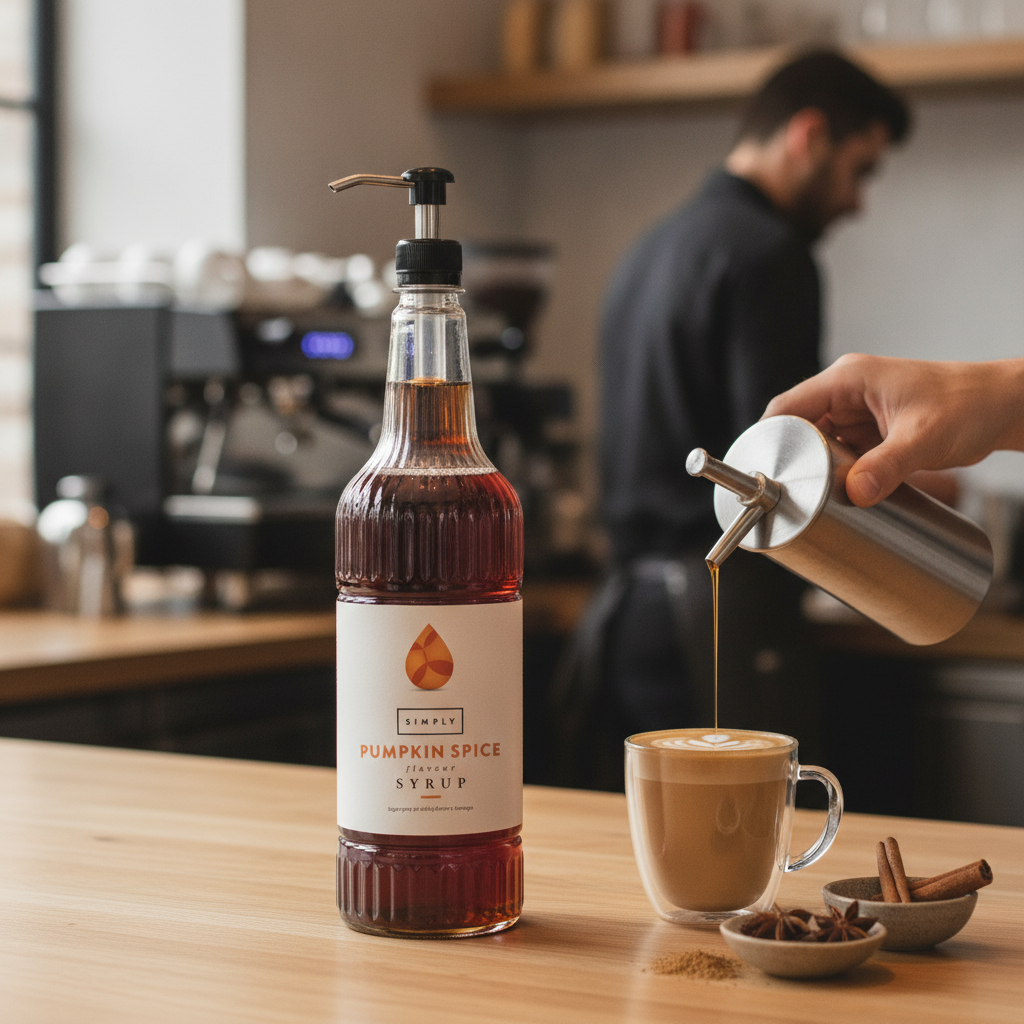 Pumpkin Spice Syrup 1L for Coffee & Beverages