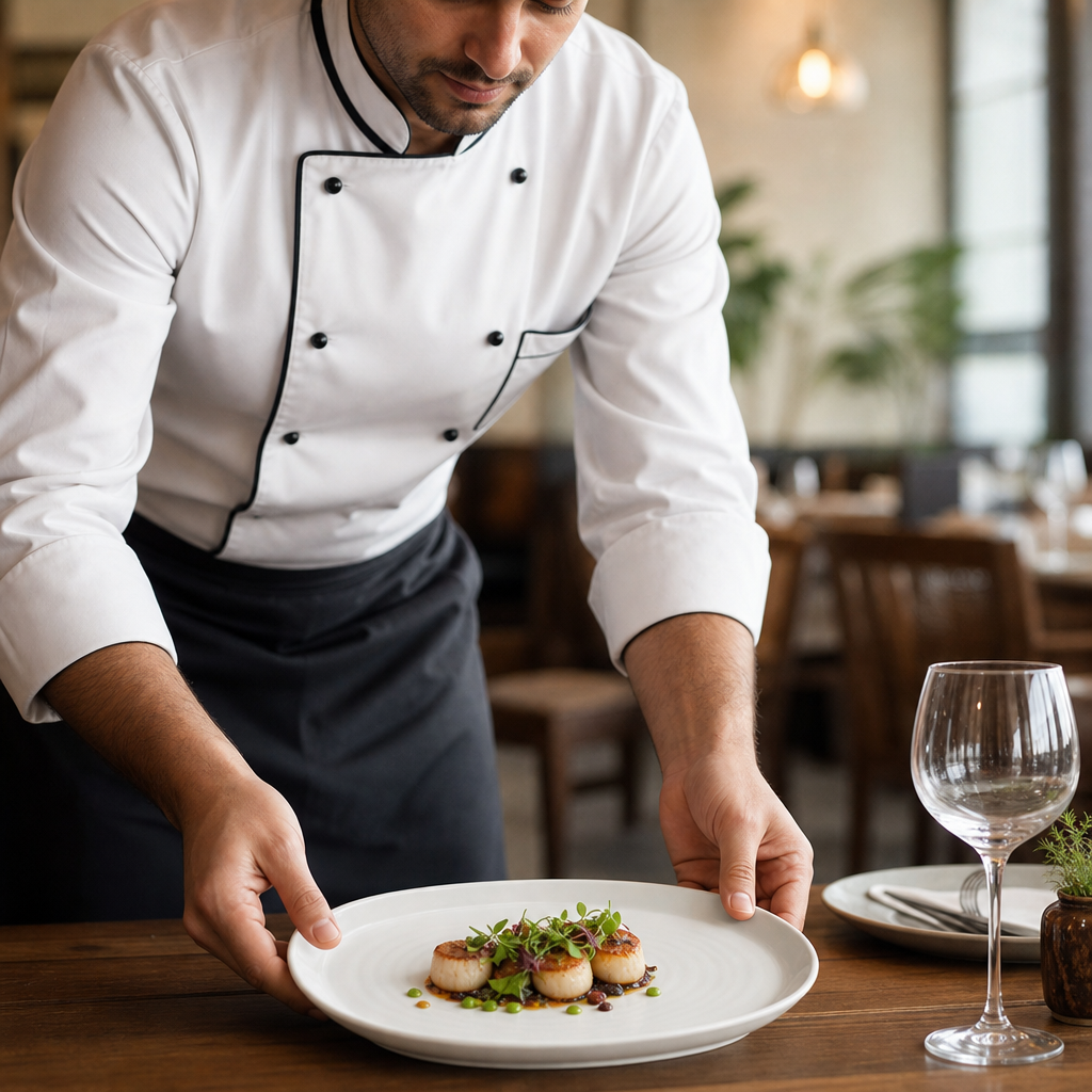 Organic Oblong Plates 260x200mm Vitrified Ceramic for Hospitality (Pack of 6)
