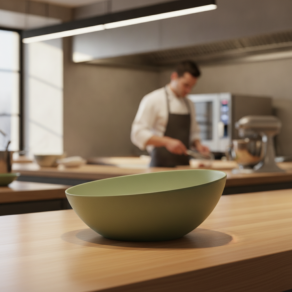 Cast Aluminium Green Bowl 1.9L for Culinary Creations
