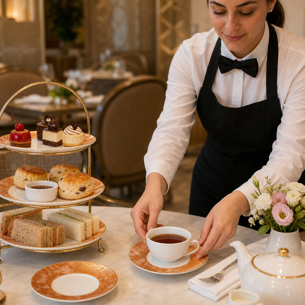 Crushed Velvet Saucers Copper Bone China for Afternoon Tea (Pack of 6)