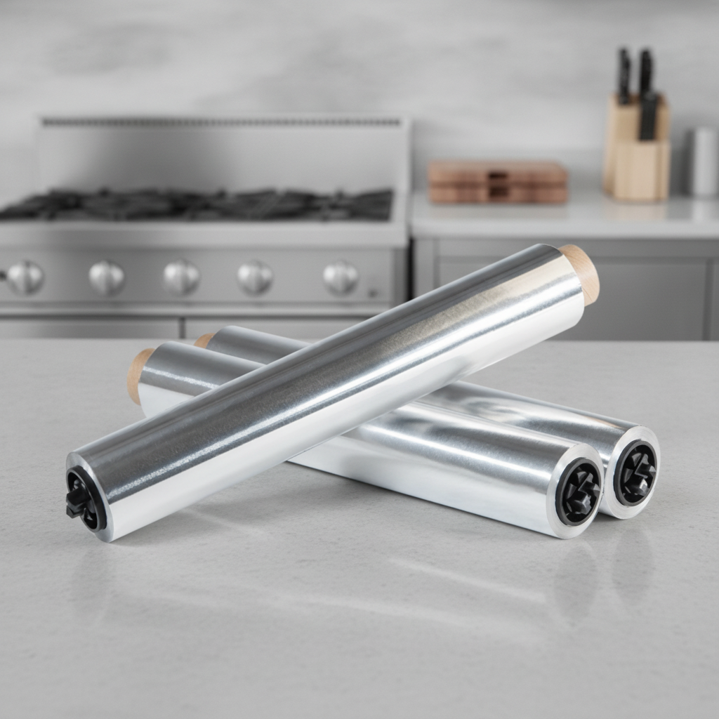 Aluminium Foil Rolls 300mm for Cooking & Food Storage (Pack of 3)