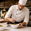 Alumina Tall Bowls 180mm Vitrified Ceramic for Fine Dining (Pack of 12)