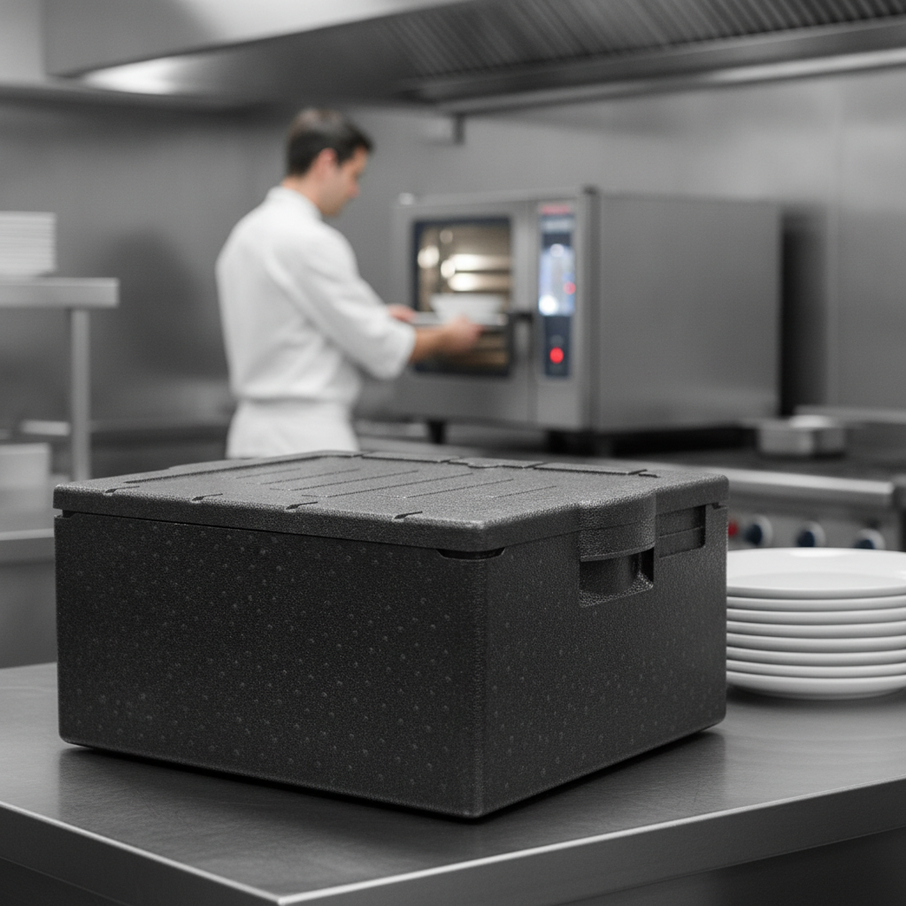 Expanded Polypropylene Insulated Food Box 46L for Catering