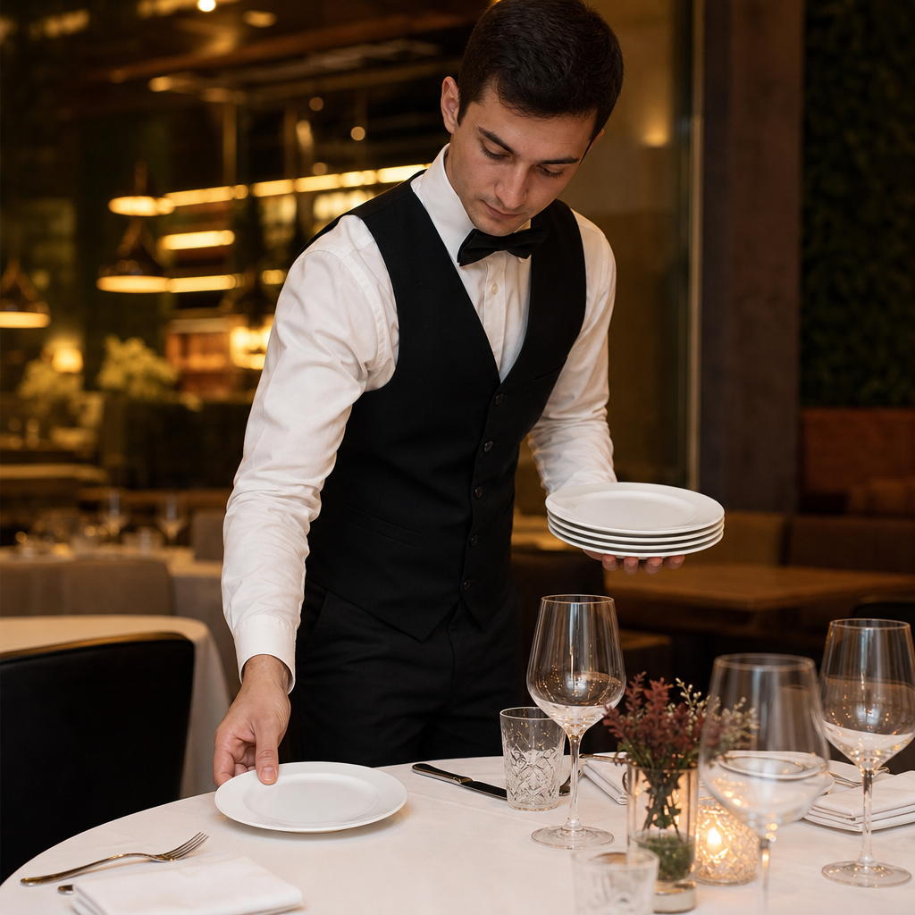 Wide Rim Plates 150mm Porcelain for Elegant Dining (Pack of 6)