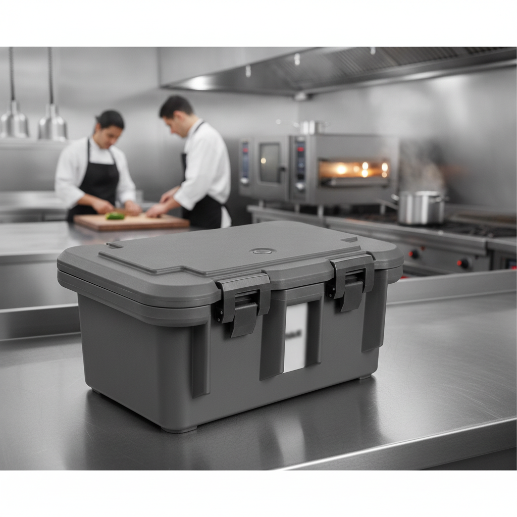 Low Density Polyethylene Insulated Food Pan Carrier for Catering