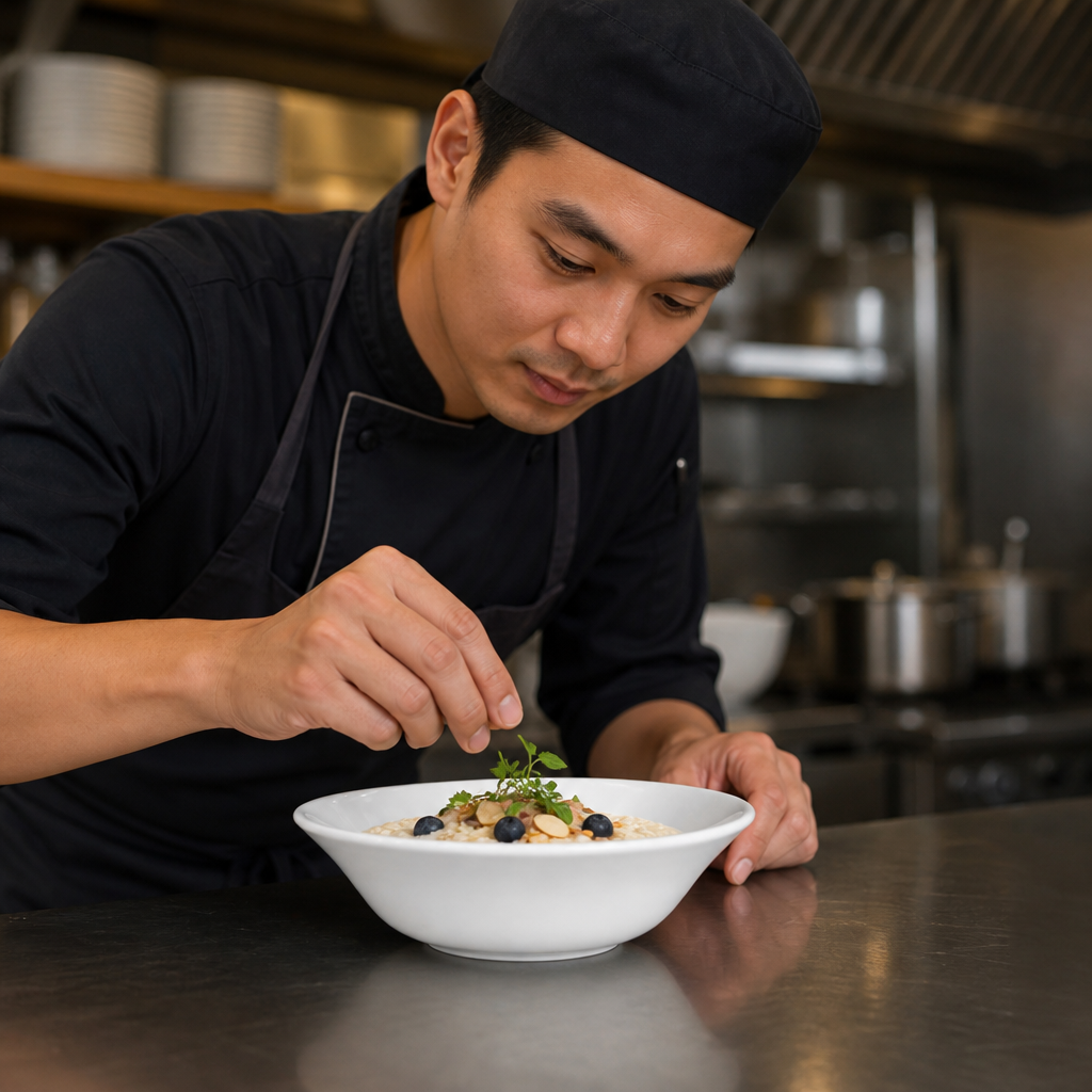 Porcelain Oatmeal Bowls 150mm for Catering & Hospitality