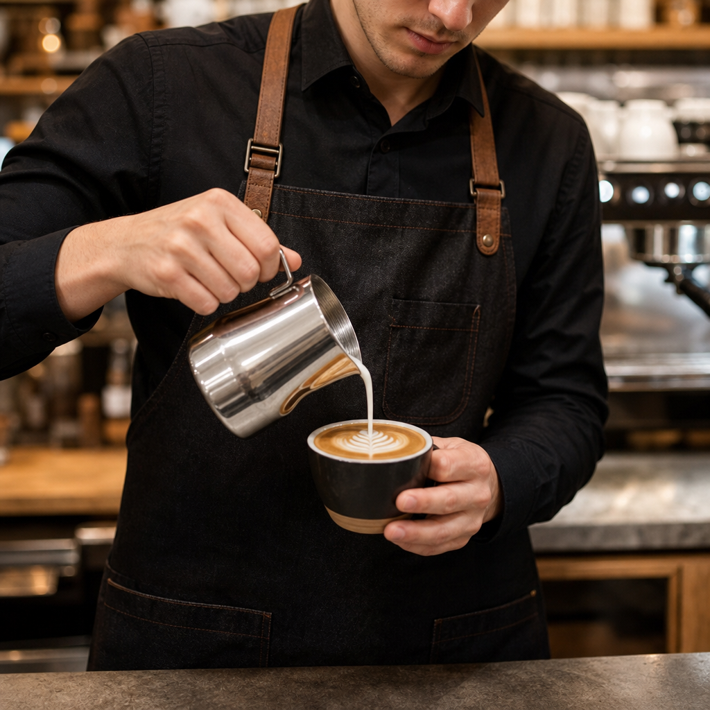 Stainless Steel Barista Milk Jug 500ml for Latte Art