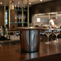 Stainless Steel Mini Fluted Ice Bucket 1.061L for Hospitality