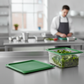 Polypropylene Green Seal Lid for 1/2 GN Containers