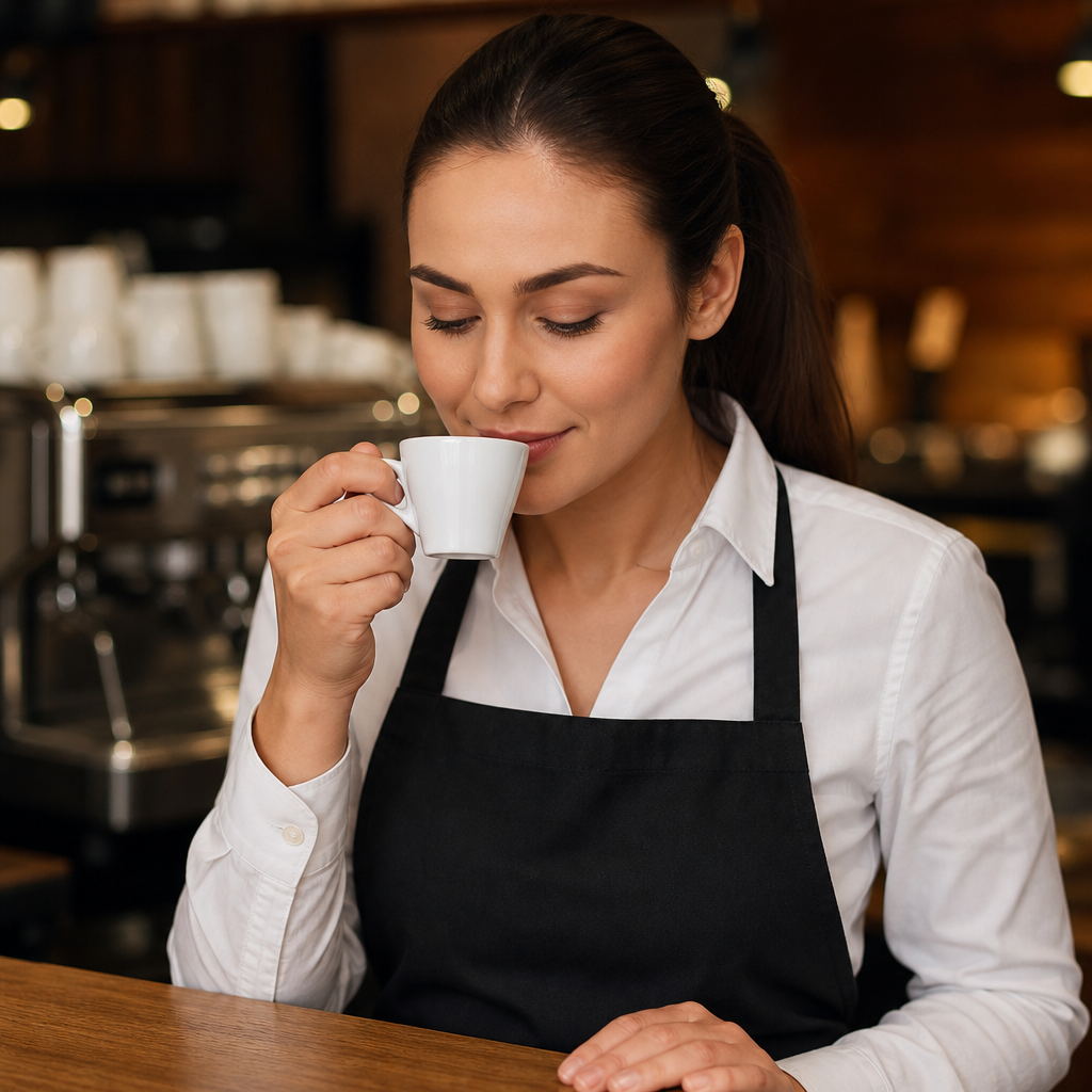 Porcelain Conical Espresso Cups 60ml for Cafés & Restaurants (Pack of 12)