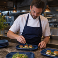 Oblong Plates 189mm Vitrified Porcelain for Restaurants & Cafés (Pack of 6)