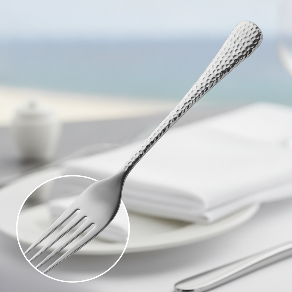 18/10 Stainless Steel Table Fork 207mm for Coastal Dining (Pack of 12)