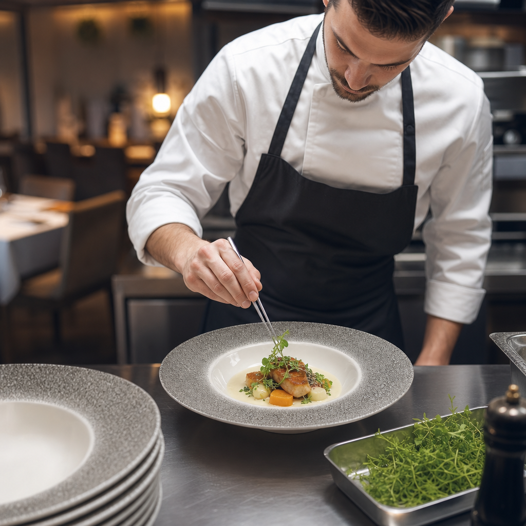 Round Wide Rim Bowls 240mm Porcelain for Hospitality Use (Pack of 12)