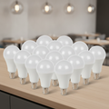 Plastic & Aluminium LED GLS Bulbs 10W for Restaurants & Cafés (Pack of 10)