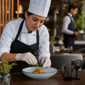 Organic Bowls 170mm Glass for Hospitality Use (Pack of 6)