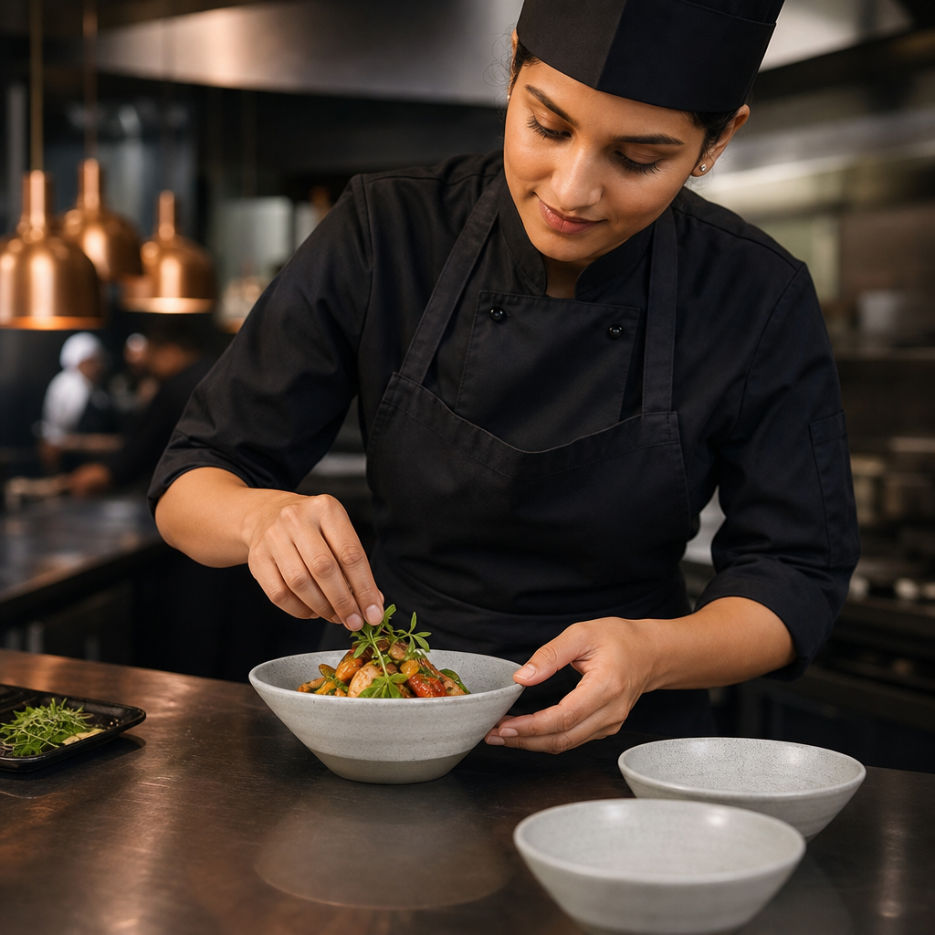 Bowls 100mm Vitrified Stoneware for Dining Presentation (Pack of 24)