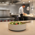 Porcelain Bowl 2.5L in Sand for Serving Dishes