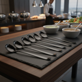 18/10 Stainless Steel Buffet Dressing Spoon for Serving (Pack of 6)