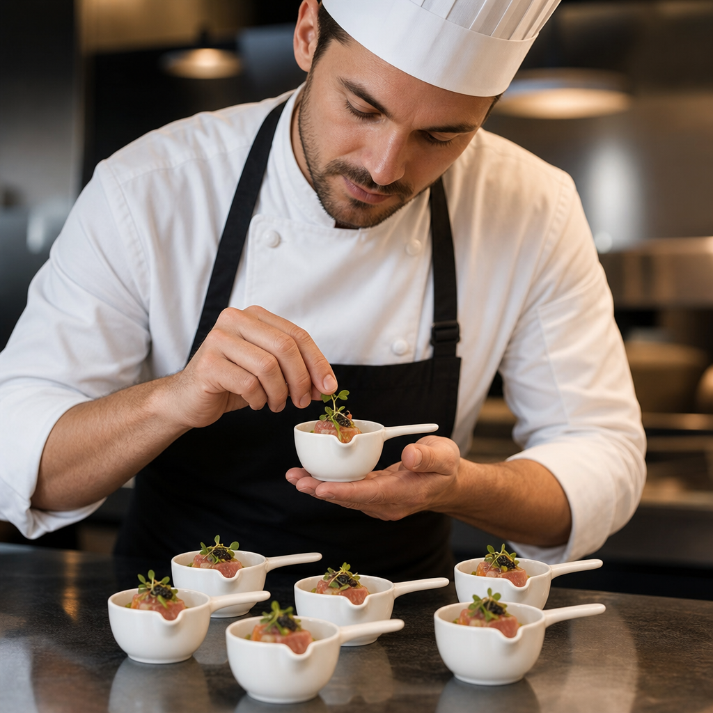 Mini Sauce Pans 110ml Porcelain for Amuse-Bouche (Pack of 6)