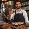 Glass Espresso Glasses 100ml for Hot & Cold Drinks (Pack of 6)