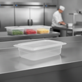 Polypropylene Food Storage Container 1/4 GN 65mm for Professional Kitchens