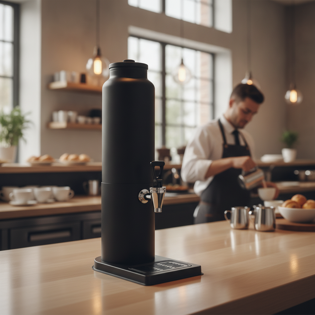 Metal Insulated Milk Urn 2.8L for Buffet Service