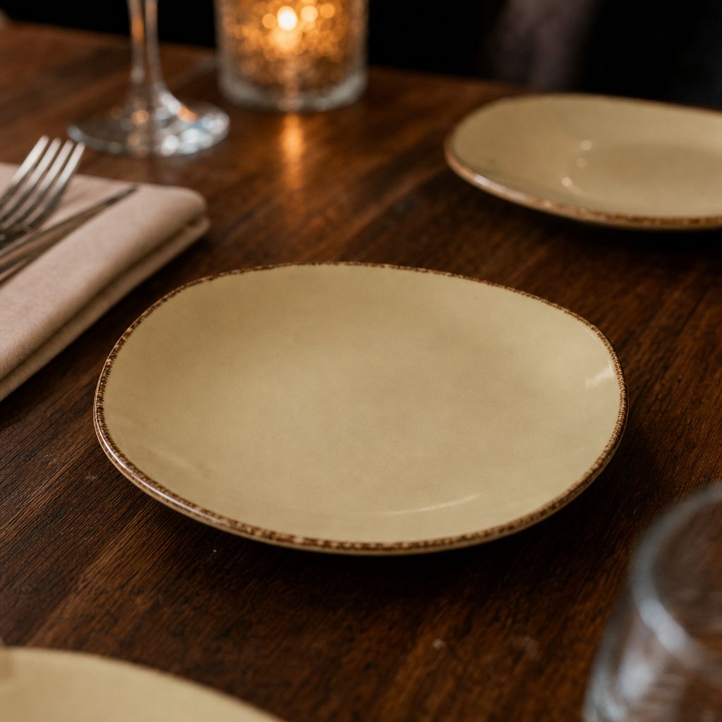 Plates 150mm Porcelain for Dining Experiences (Pack of 36)
