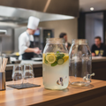 Sodalime Glass Drinks Dispenser 3L for Buffet & Bar Services